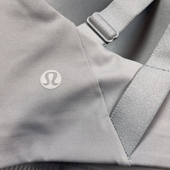 NWT Lululemon high energy max support gray sports bra 32DDD - Picture 4 of 6